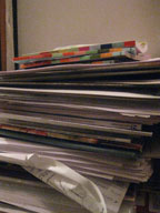 Recipe piles (yikes!)